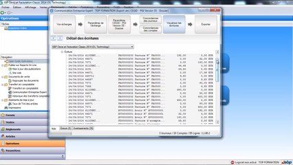 EBP Devis Facturation Open Line : Le transfert comptable