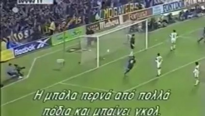 Gol Attıktan Sonraki İlk Susturma İşareti - Gabriel Batistuta