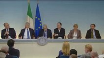 Roma - Accordo per il polo industriale di Piombino, conferenza stampa (25.04.14)