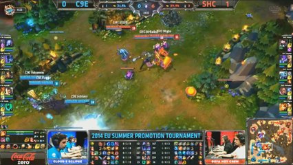 LCS EU Up & Down Supa Hot Crew vs Cloud 9 E Game 2