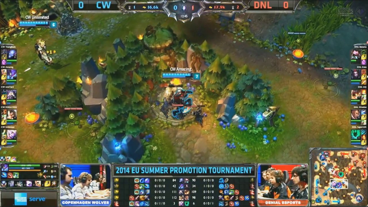 LCS EU Up & Down CPW vs DNL Game 1
