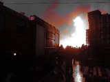 Gebze’de palet fabrikası yanıp kül oldu