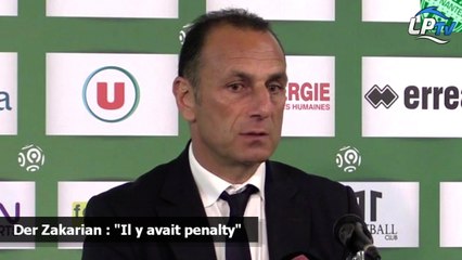 Der Zakarian : "Il y avait penalty"