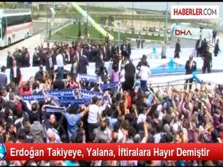 Erdoğan: Seçimde Millet Takiyeye, Yalana, İftiralara Hayır Demiştir (1)