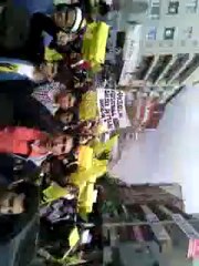 ümraniye meydanda mısır için yürüyüş