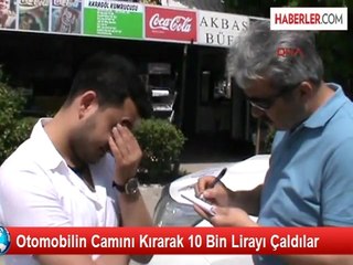 Yemek Yerken 10 Bin Lirası Çalındı