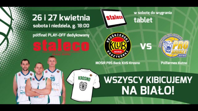 MOSiR PBS Bank KHS Krosno - Polfarmex Kutno (zapowiedź)