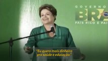 Dilma fica irritada com protesto contra Copa em evento no Pará