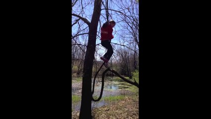 Ron Sandack Tree Climber