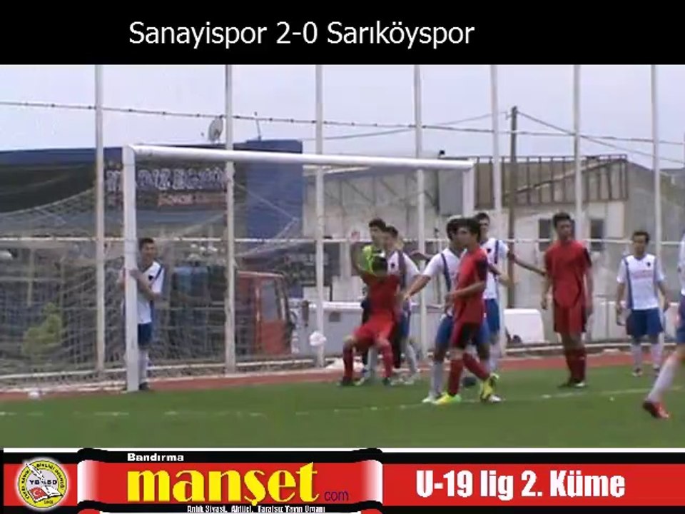 U-19 Sanayispor 2-0 Sarıköyspor