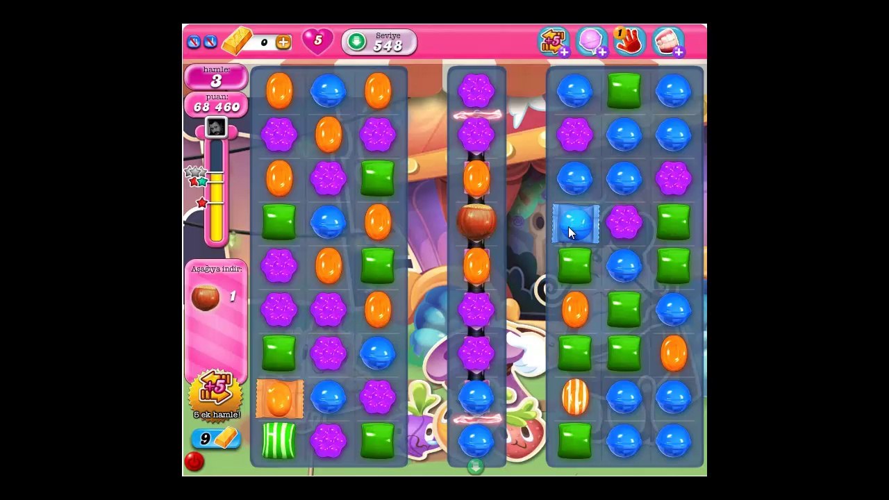 Candy Crush Saga Level 548