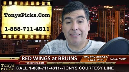 Boston Bruins vs. Detroit Red Wings Game 5 Odds Pick Prediction Playoff Preview 4-26-2014