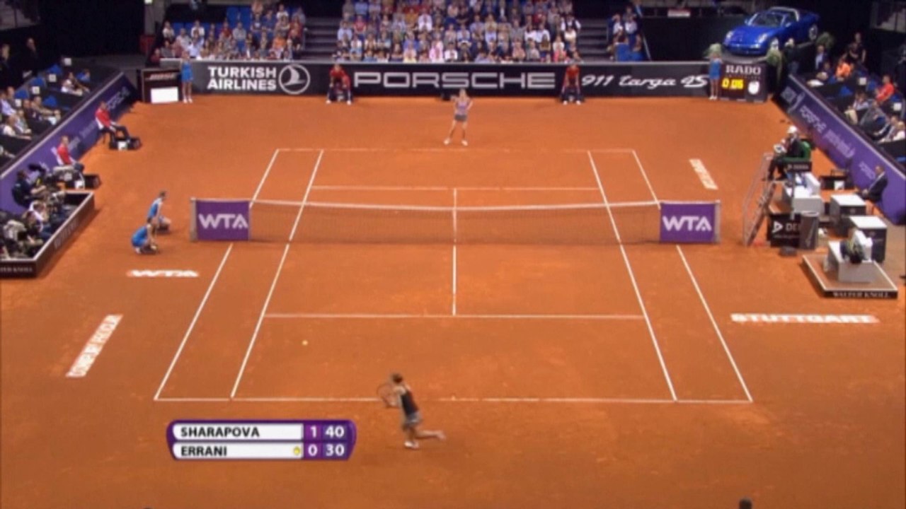 Stuttgart: Sharapova in 59 Minuten ins Finale