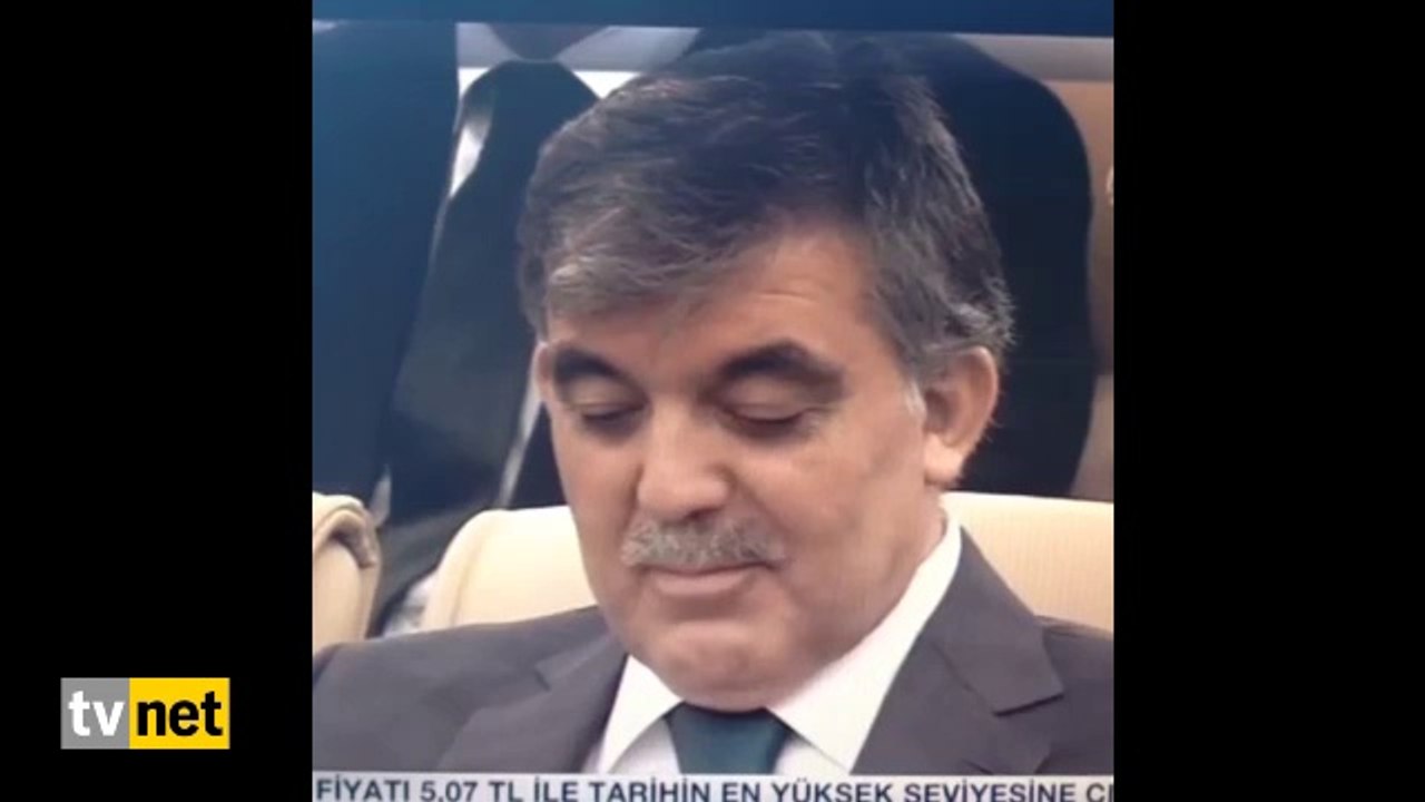 Abdullah Gül Haşim Kılıç'ın Sözlerine Gülüyor