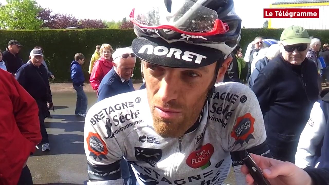 Tour de Bretagne cycliste. Deuxième étape : La réaction d'Arnaud Gérard