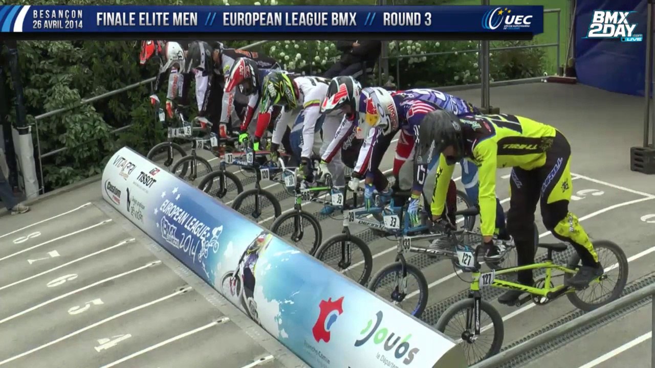 REPLAY EUROPEAN LEAGUE BMX 2014 BESANÇON FINALES CHAMPIONNAT ROUND 3