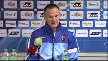 Conférence de presse AJ Auxerre - FC Metz (0-3) : Jean-Luc VANNUCHI (AJA) - Albert CARTIER (FCM) - 2013/2014