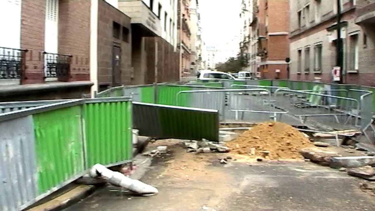 Travaux du rer à Vincennes c'est parti Place Pierre Sémard 94 300 Vincennes