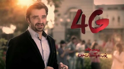 Zong New 4G TVC starring Hamza Ali Abbasi