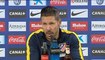 Simeone: "Right now what matters is Valencia, Valencia and Valencia"