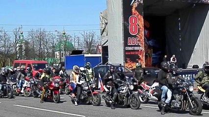 Открытие мотосезона 2014 в Москве