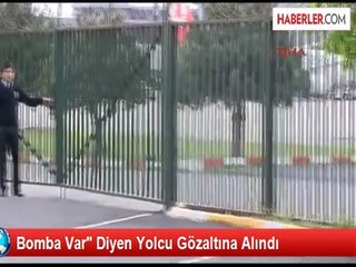 THY Uçağında Bomba Paniğine Neden Olan Yolcu Futbolcu Çıktı