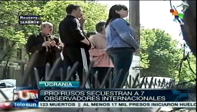 Resistencia en Slaviansk descubre y retiene a siete presuntos espías