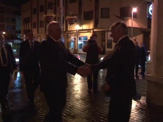 Alfred Moisiu dhe delegacioni i konferences per paqe ne Presheve