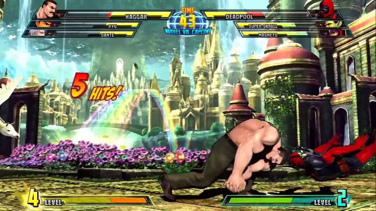 Marvel vs. Capcom 3 Fate of Two Worlds Haggar Trailer