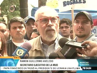 MUD buscará "en la calle" apoyo a la Ley de Amnistía