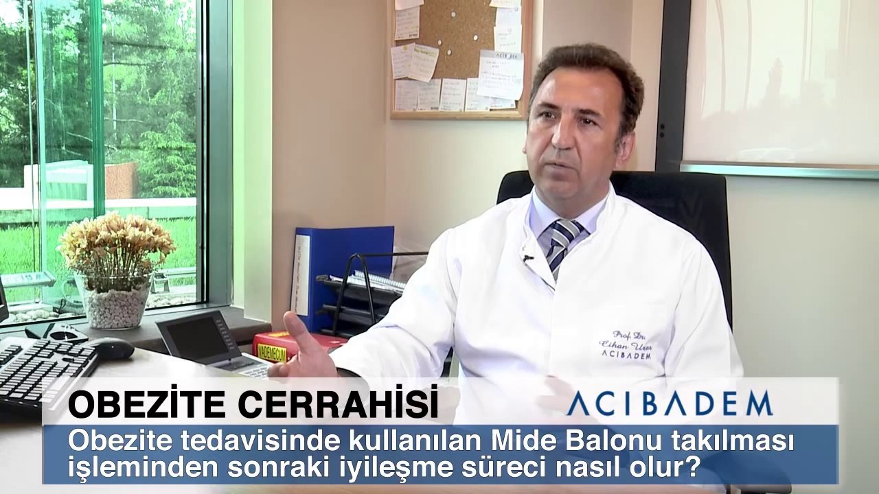 Obezite tedavisinde kullanilan mide balonu takilmasi isleminden sonraki iyilesme sureci nasil olur?