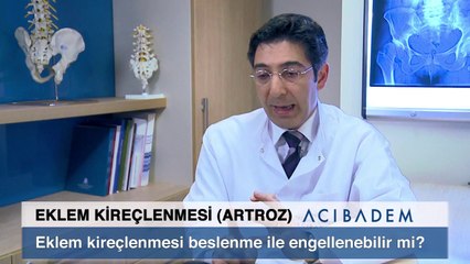 Eklem kireçlenmesi beslenme ile engellenebilir mi?