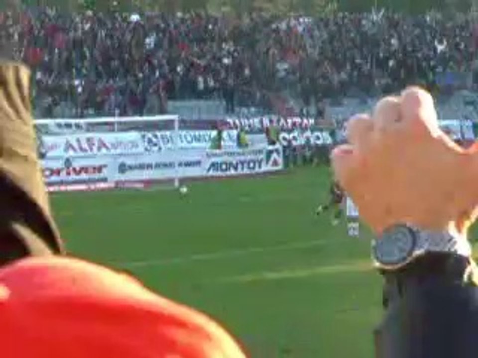 8η ΑΕΛ-Ξάνθη 3-0 (Το 2-0 Ιγκλέσιας) 2010-11 Gate camera