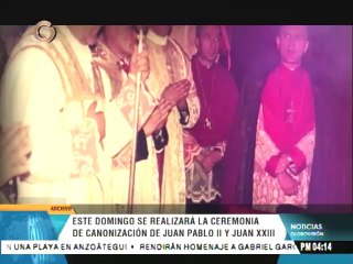 En Video: Este domingo se realizará ceremonia de canonización de Juan Pablo II y Juan XXII