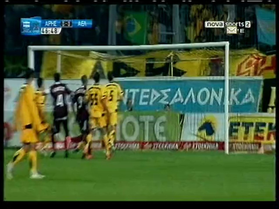 9η Άρης-ΑΕΛ 1-1 2010-11 Ευκαιρία Ιγκλέσιας