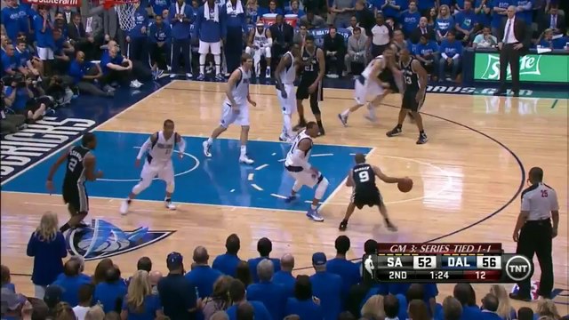 Le caviar de Tony Parker pour Tim Duncan