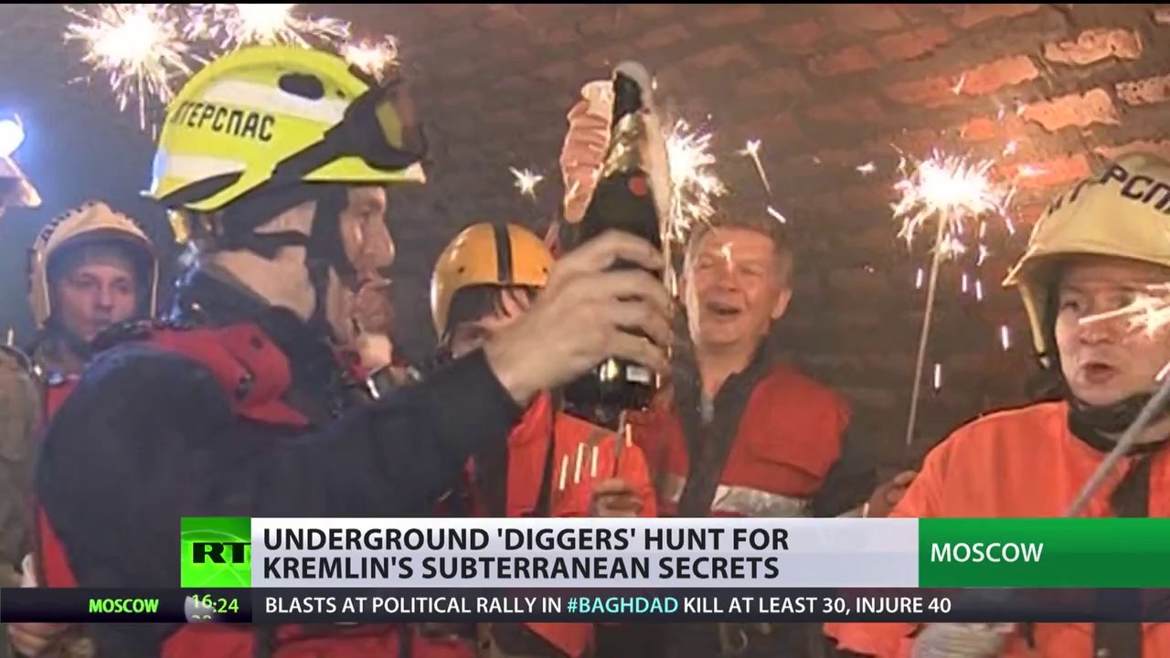 Underground Life: 'Diggers' hunt for Moscow's hidden subterranean secrets
