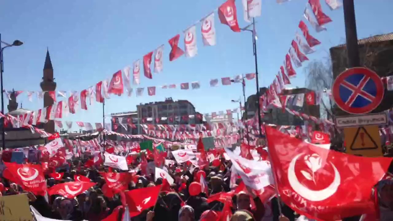 BBP Sivas mitingi mehteran