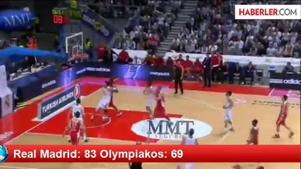 Real Madrid: 83 Olympiakos: 69