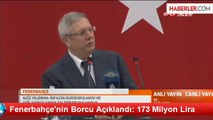 Fenerbahçe'nin Borcu Açıklandı: 173 Milyon Lira