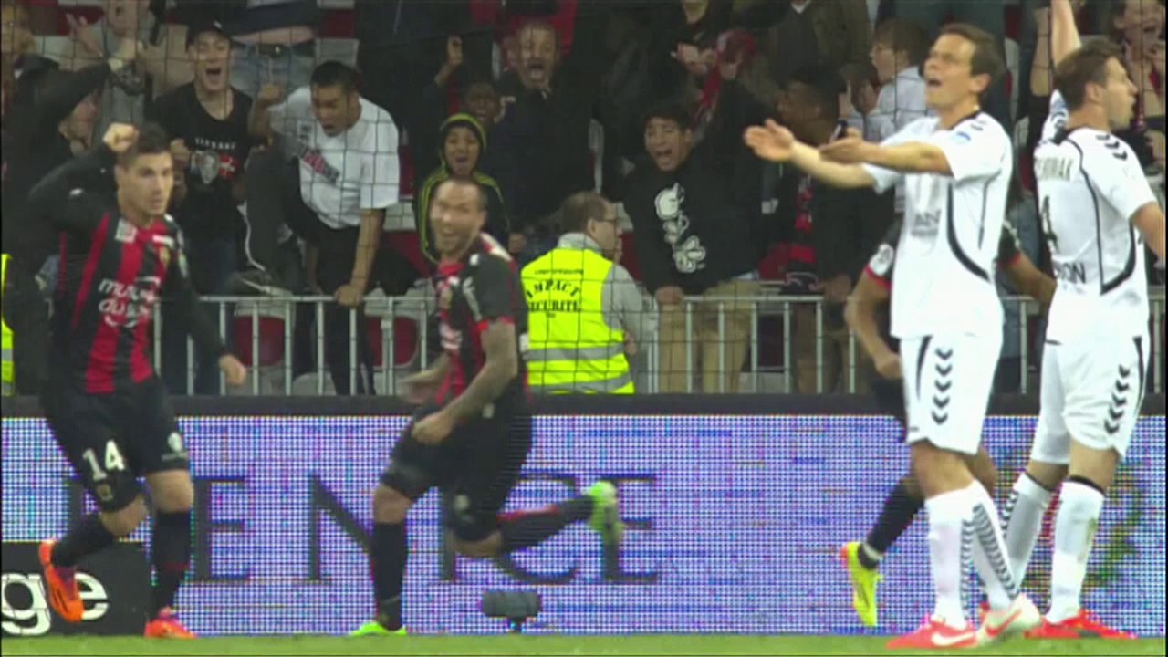 But Valentin EYSSERIC (50ème) - OGC Nice - Stade de Reims - (1-0) - 26/04/14 - (OGCN-SdR)