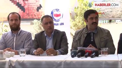 Memur Sen Yöneticilerinden Rabia'lı 1 Mayıs Çağrısı