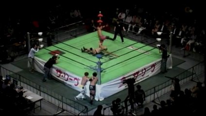 Daisuke Harada & Genba Hirayanagi vs. Atsushi Kotoge & Taiji Ishimori (NOAH)