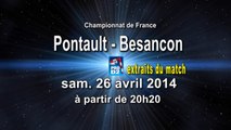 Extraits - Pontault Combault / ESBM Besancon - Handball ProD2