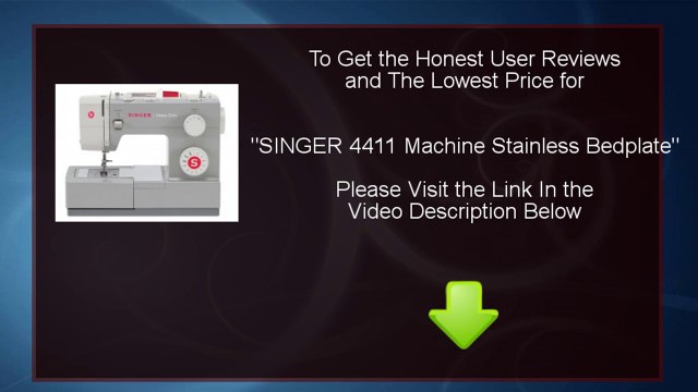 Buy Cheap SINGER 4411 Machine Stainless Bedplate : Review And Discount