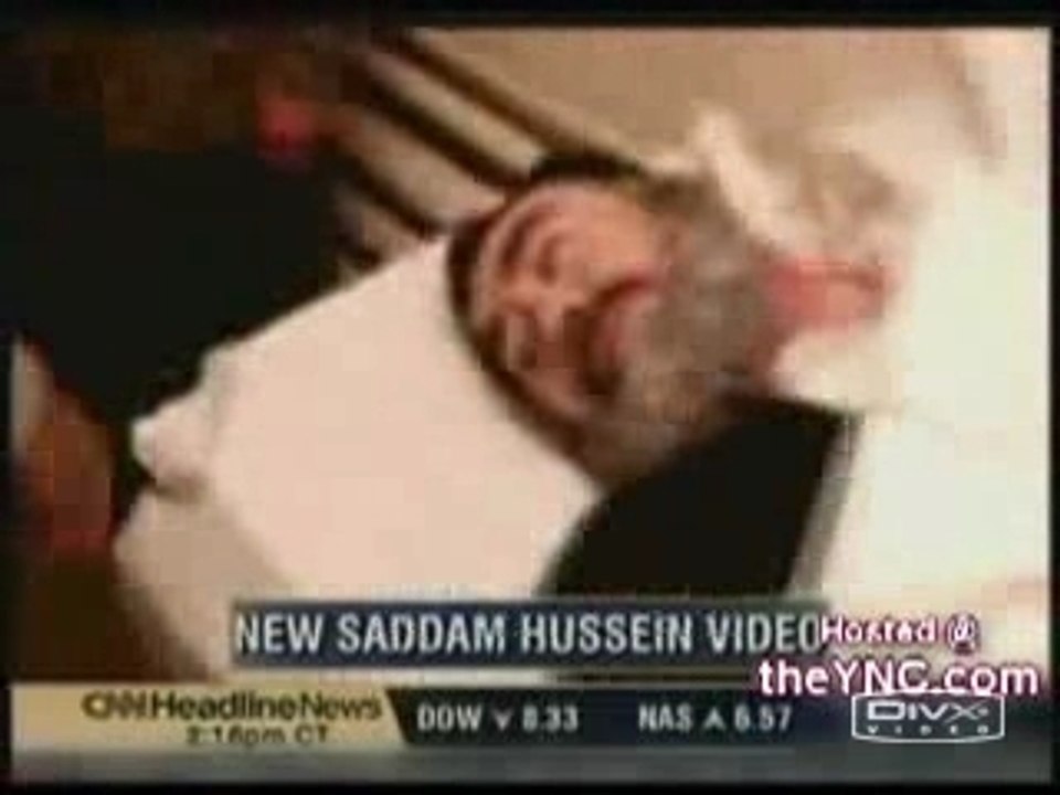 Saddam Hoessein third illegal video