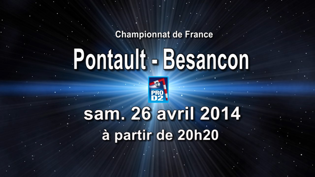 Pontault Combault / ESBM Besancon - Handball ProD2