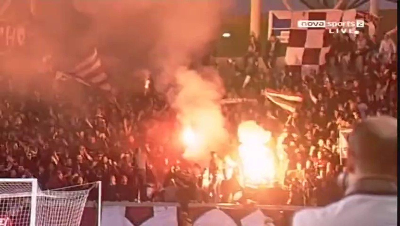 ΑΕΛ-ΠΑΟΚ 2010-11 Κερκίδα Monsters