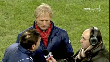 15η ΑΕΛ-Ολυμπιακός 2010-11 Δηλώσεις του προνονητή της  ΑΕΛ Άντερσεν