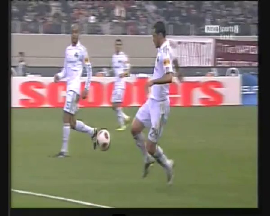 25η ΑΕΛ-Παναθηναϊκός  2-0 2010-11  Γκολ του Tσιμπάμπα